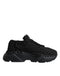 Dolce & Gabbana Daymaster Sneakers Low Top Black Knitted Fabric Shoes