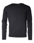 Dolce & Gabbana Dark Gray Wool Crew Neck Pullover Sweater