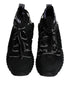Dolce & Gabbana Black Sorrento Logo Men Sneakers Socks Shoes