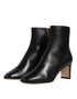 Dolce & Gabbana Black Jackie Leather Mid Calf Boots Women’s Italian Shoes