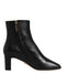 Dolce & Gabbana Black Jackie Leather Mid Calf Boots Women’s Italian Shoes
