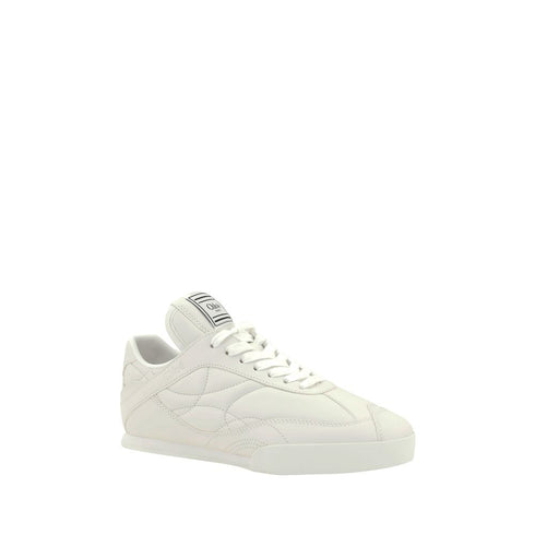 Chloé White Leather Kick Sneakers for Women