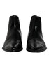 Dolce & Gabbana Black Leather Chelsea Men Ankle Boots Shoes