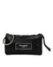Dolce & Gabbana Black Fabric Logo Two Way Clutch Crossbody Bag for Women