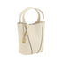 Chloé Spin Shoulder Bag in Off-White Calf Leather for Women