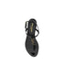 Saint Laurent Cassandra Flats Sandals in Black Calfskin Leather - Women’s