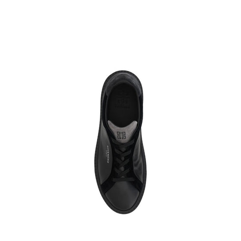 Givenchy Black Leather G Set Sneakers
