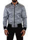 Dolce & Gabbana Light Blue Bomber Coat Men Jacket