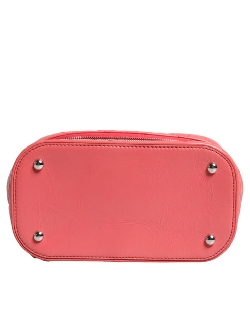 Chanel Pink Vinyl & Leather Backpack – Series 25 – Silver Hardware – Women’s