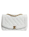 Chanel Diana Medium Flap Bag – White Caviar Leather with Gold Hardware – Women’s