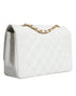 Chanel Diana Medium Flap Bag – White Caviar Leather with Gold Hardware – Women’s