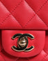 Chanel Mini Pink Matelassé Chain Shoulder Bag – Lambskin – Gold Hardware – Women’s