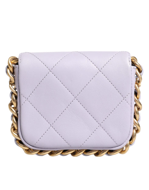 Chanel Mini Framing Chain Flap Bag – Light Purple Calfskin – Gold Hardware – Women’s