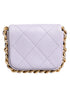 Chanel Mini Framing Chain Flap Bag – Light Purple Calfskin – Gold Hardware – Women’s