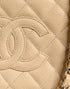Chanel Matelasse Caviar De Coco Chain Tote Bag – Beige Leather – Gold Hardware – Women’s