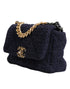 Chanel 19 Medium Flap Bag – Dark Blue Tweed – Gold Hardware – Women’s