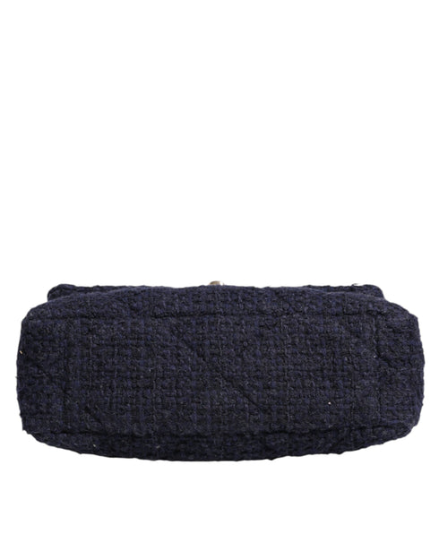 Chanel 19 Medium Flap Bag – Dark Blue Tweed – Gold Hardware – Women’s