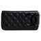 Chanel Continental Zip Wallet – Black Quilted Leather – CC Logo – Women’s