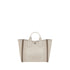 Chloé Carry Beige Canvas Shoulder Bag for Women