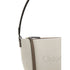 Chloé Carry Beige Canvas Shoulder Bag for Women