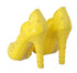 Dolce & Gabbana Yellow Cinderella Crystal Heels – PVC Pumps for Women