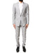 Dolce & Gabbana Light Gray Wool GOLD 2 Piece Formal Suit