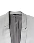 Dolce & Gabbana Light Gray Wool GOLD 2 Piece Formal Suit