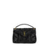 Saint Laurent Medium Loulou Black Lambskin Shoulder Bag – Women