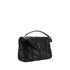 Saint Laurent Medium Loulou Black Lambskin Shoulder Bag – Women