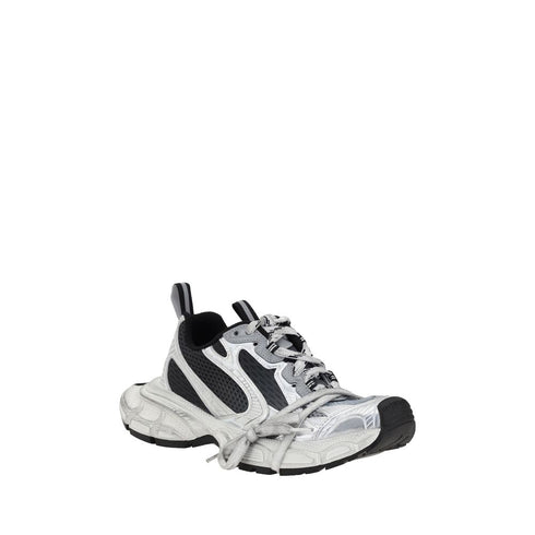 Balenciaga 3XL Gradient Sneakers Silver Black Mesh Rubber Chunky