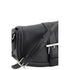 Alexander McQueen Black Leather T-Bar Satchel Bag for Women
