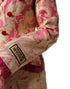 Dolce & Gabbana Pink Gold Jacquard Nylon Coat Blazer Jacket