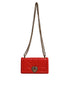 Dolce & Gabbana Devotion Crossbody Phone Bag in Red Quilted Leather for Women
