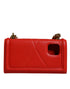 Dolce & Gabbana Devotion Crossbody Phone Bag in Red Quilted Leather for Women