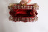 Dolce & Gabbana VANDA Red Gold Tinsel Crystal Evening Clutch Bag for Women