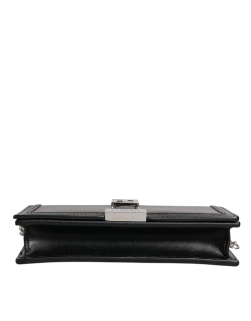 Versace Crossbody Shoulder Bag Black Calfskin Leather for Women’s