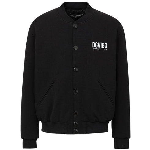 Dolce & Gabbana Black Viscose Jackets & Coat