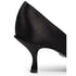Dolce & Gabbana Jewel Bow Pumps Black Satin Leather Sole - Women’s