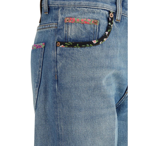 Valentino Jeans with floral details