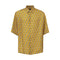Fendi Yellow Silk Shortsleeve