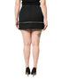 Dolce & Gabbana Black Virgin Wool High Waisted Mini Skirt