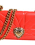 Dolce & Gabbana Devotion Crossbody Phone Bag in Red Quilted Leather for Women
