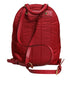 Dolce & Gabbana Red #DGFAMILY Vulcano Nylon and Leather Embellished Backpack Bag