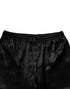 Dolce & Gabbana Black Silk Shirt Pants Pajama Set Sleepwear
