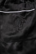 Dolce & Gabbana Black Silk Shirt Pants Pajama Set Sleepwear