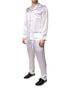 Dolce & Gabbana White Satin Silk Men Pajama Set Sleepwear