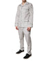 Dolce & Gabbana White Black Stripes Cotton Men Pajama Set Sleepwear