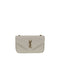 Saint Laurent Loulou Mini Shoulder Bag in White Lambskin – Women