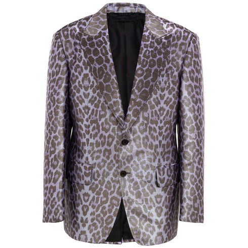 Tom Ford Purple Viscose Suit & Blazer