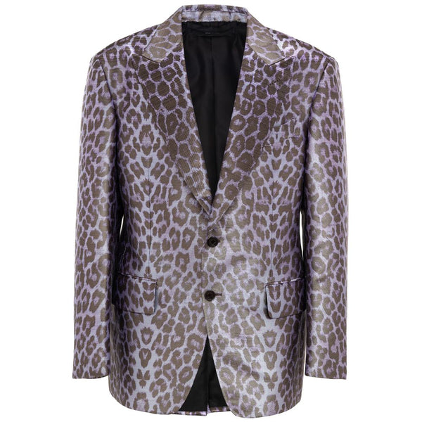 Tom Ford Purple Viscose Suit & Blazer